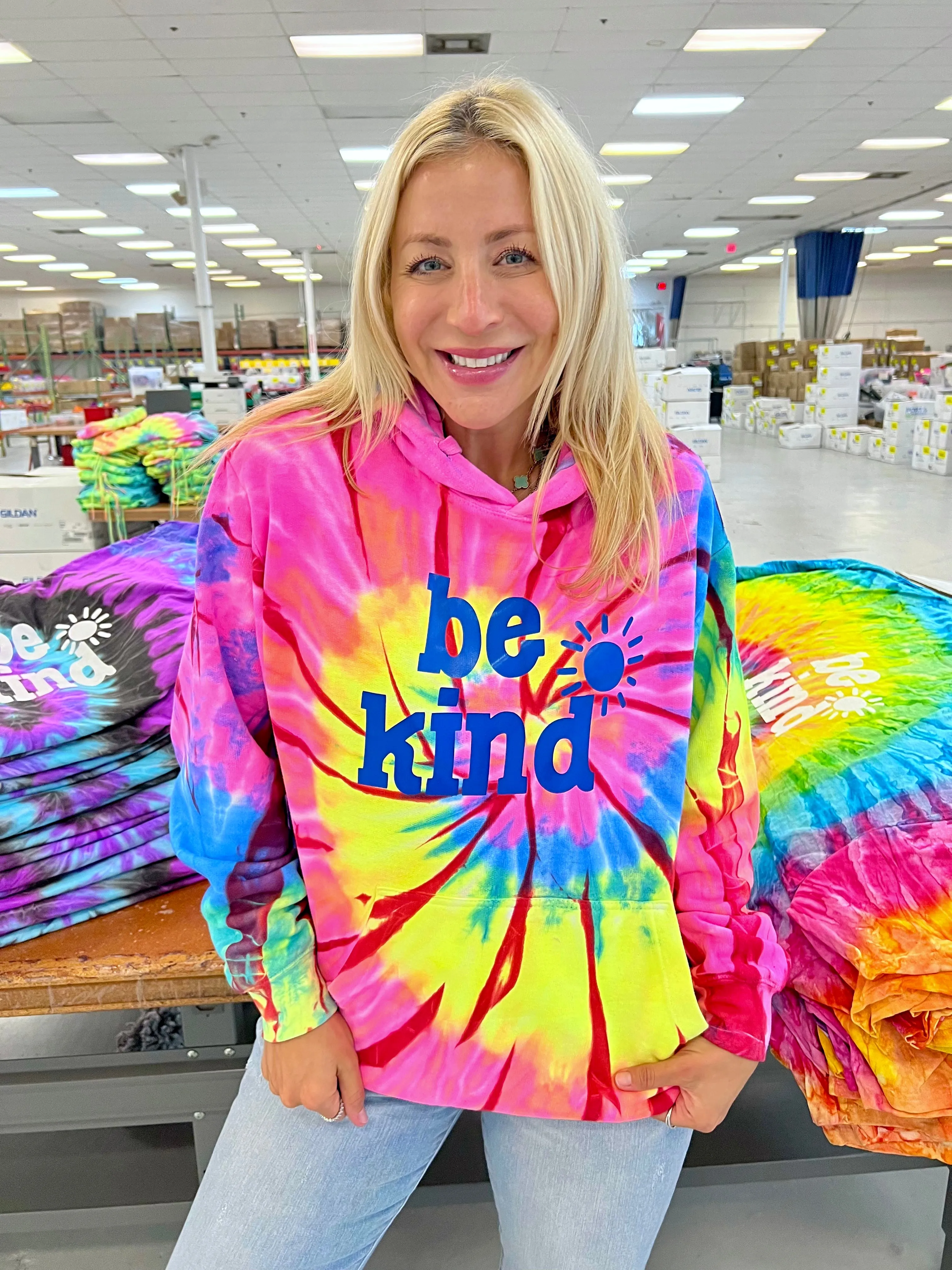 Be Kind Strawberry Blast Hoodie