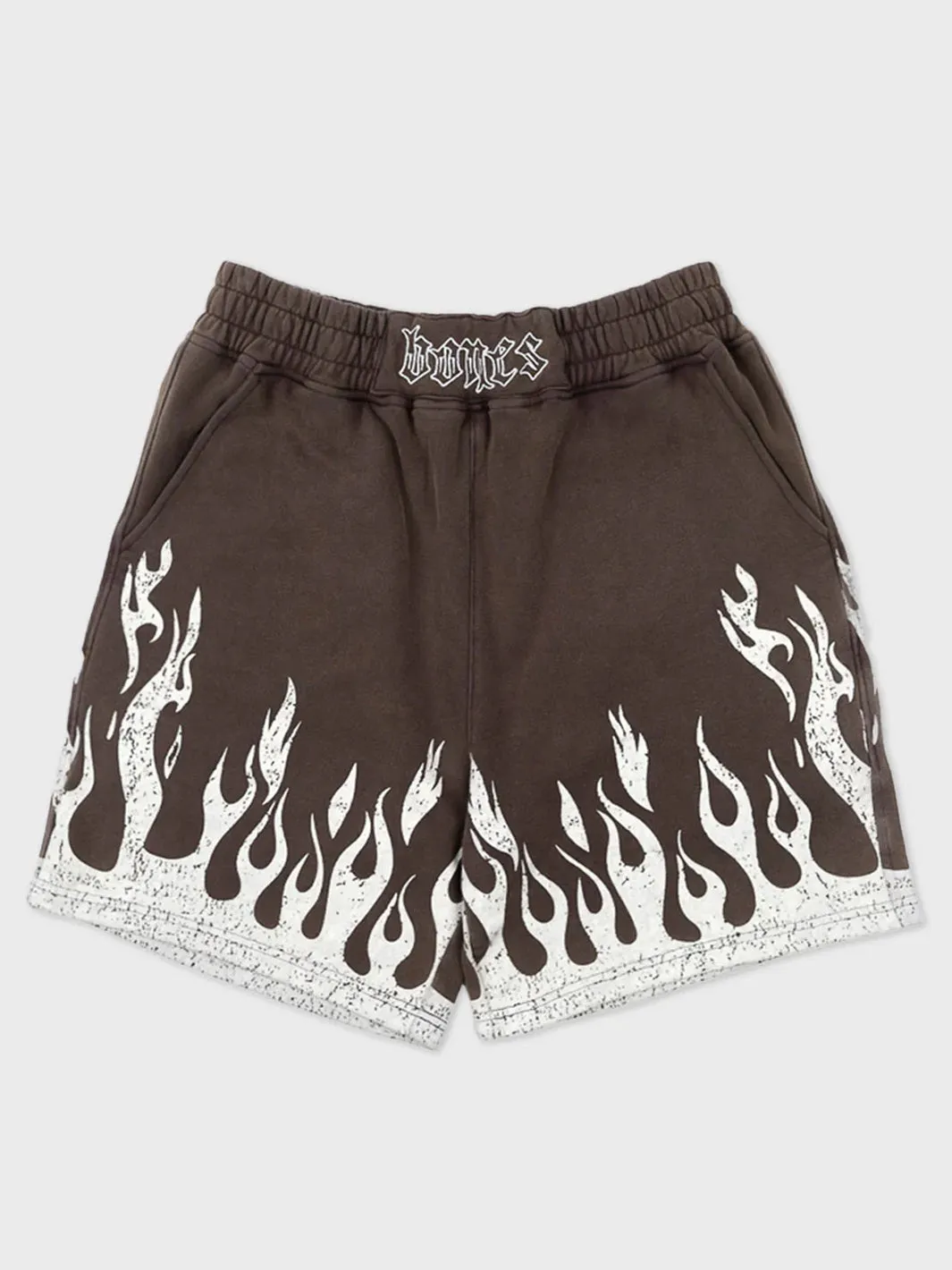 BURNER JERSEY SHORTS - WASHED BROWN