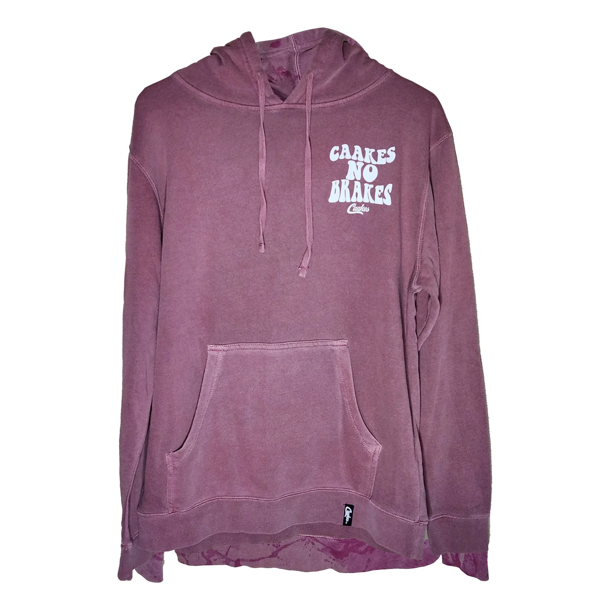 Caakes No Brakes  Pink Surfer Hoodie