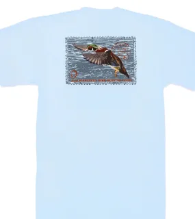 Coastal Duck Stamp Long Sleeve Youth Shirt