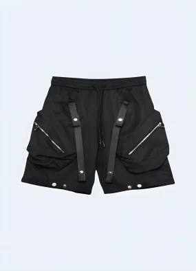 Darkwear Zipper Shorts