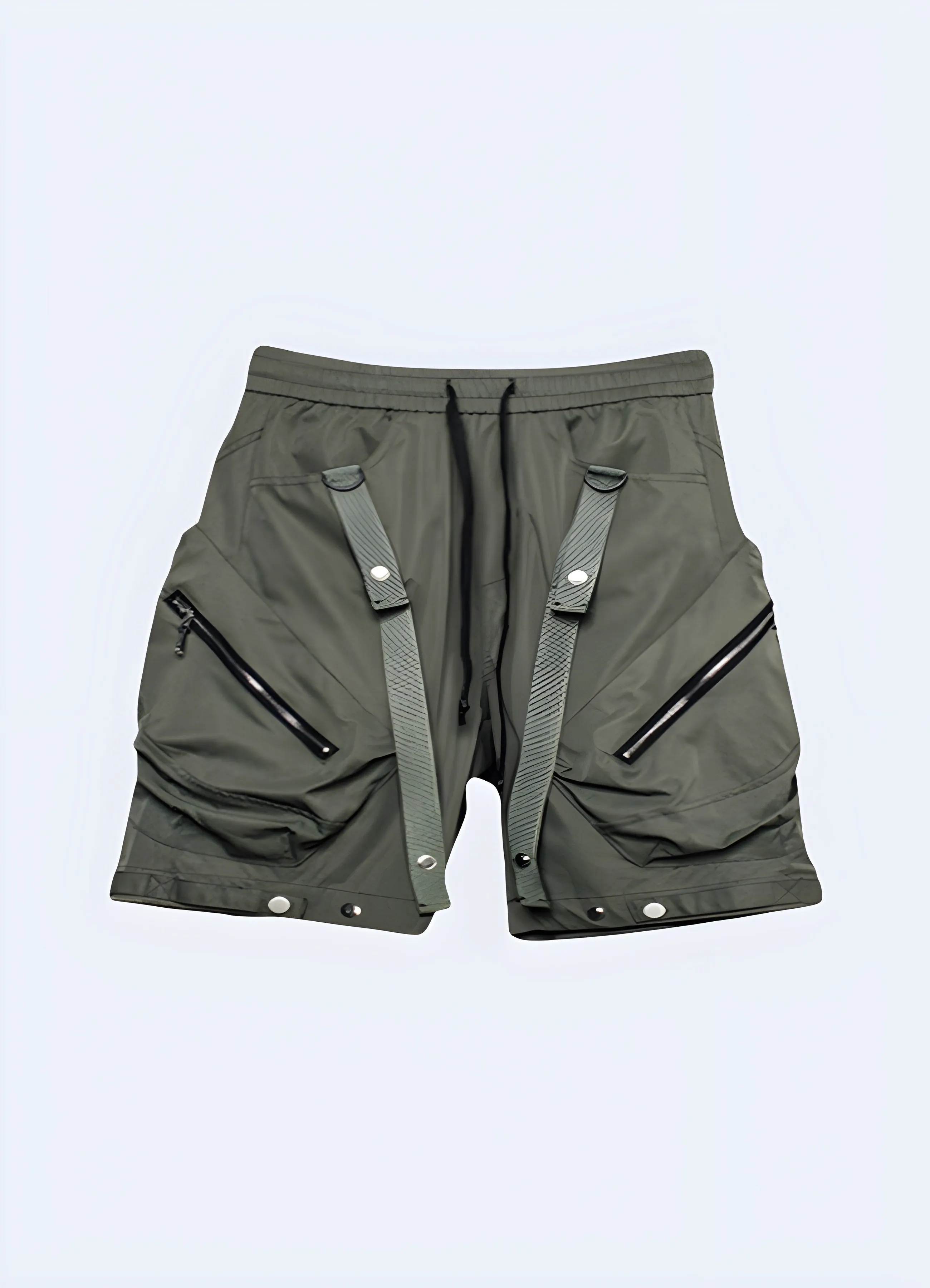 Darkwear Zipper Shorts