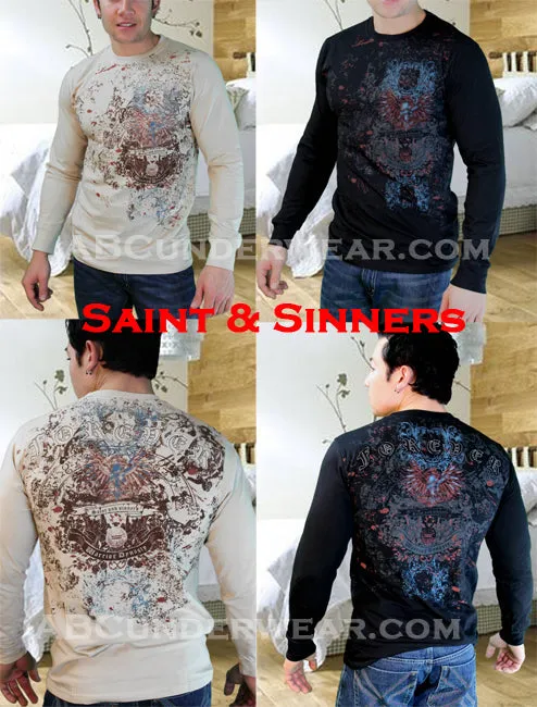 Designer Long Sleeve Mens Shirts - Clearance