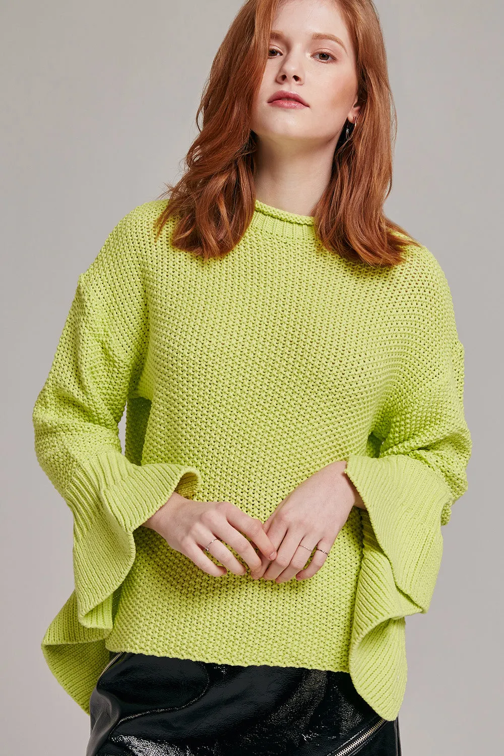 Elizabeth Unique Sleeve Sweater