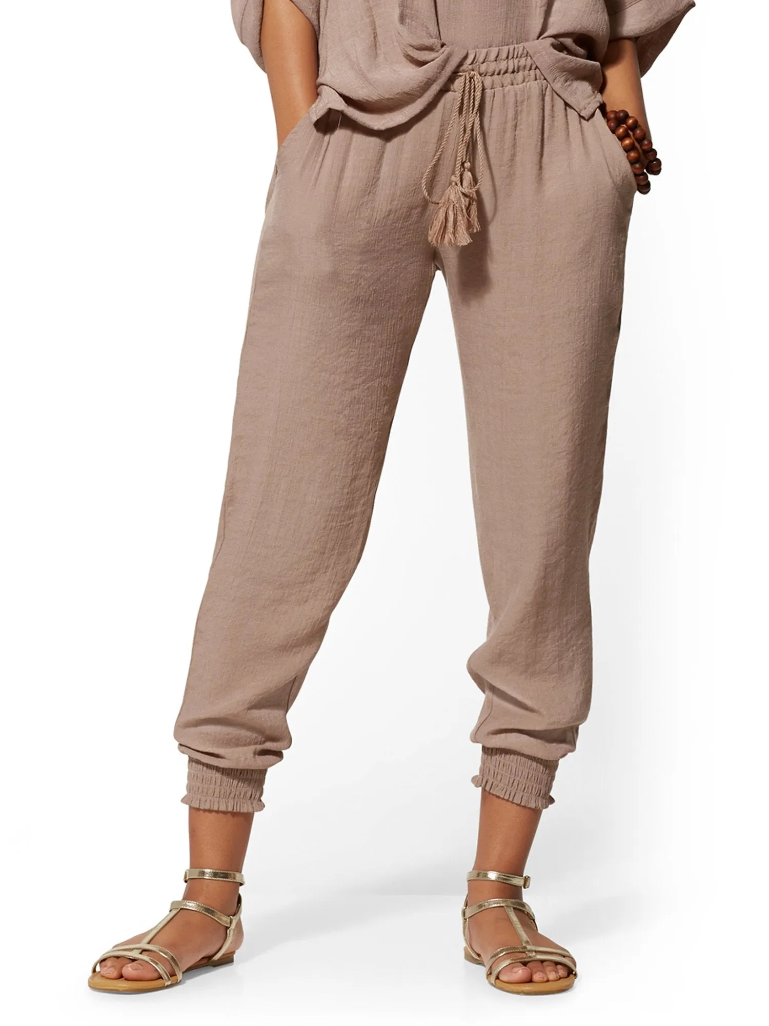 Gauze Jogger Pant