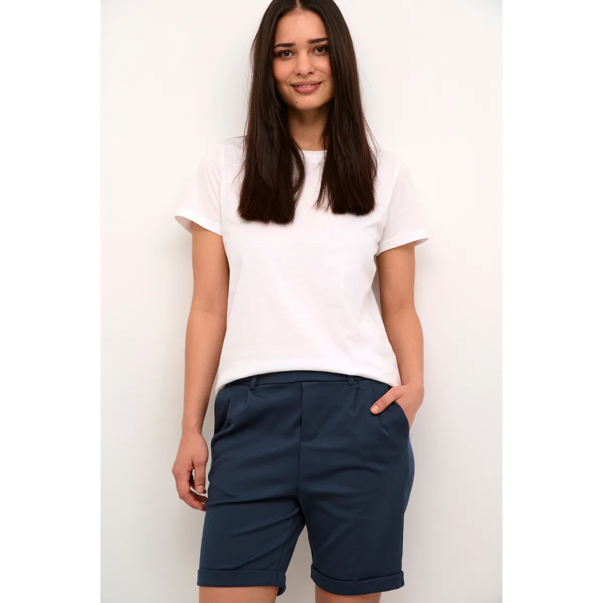 Jenny Bermuda Shorts Midnight Marine