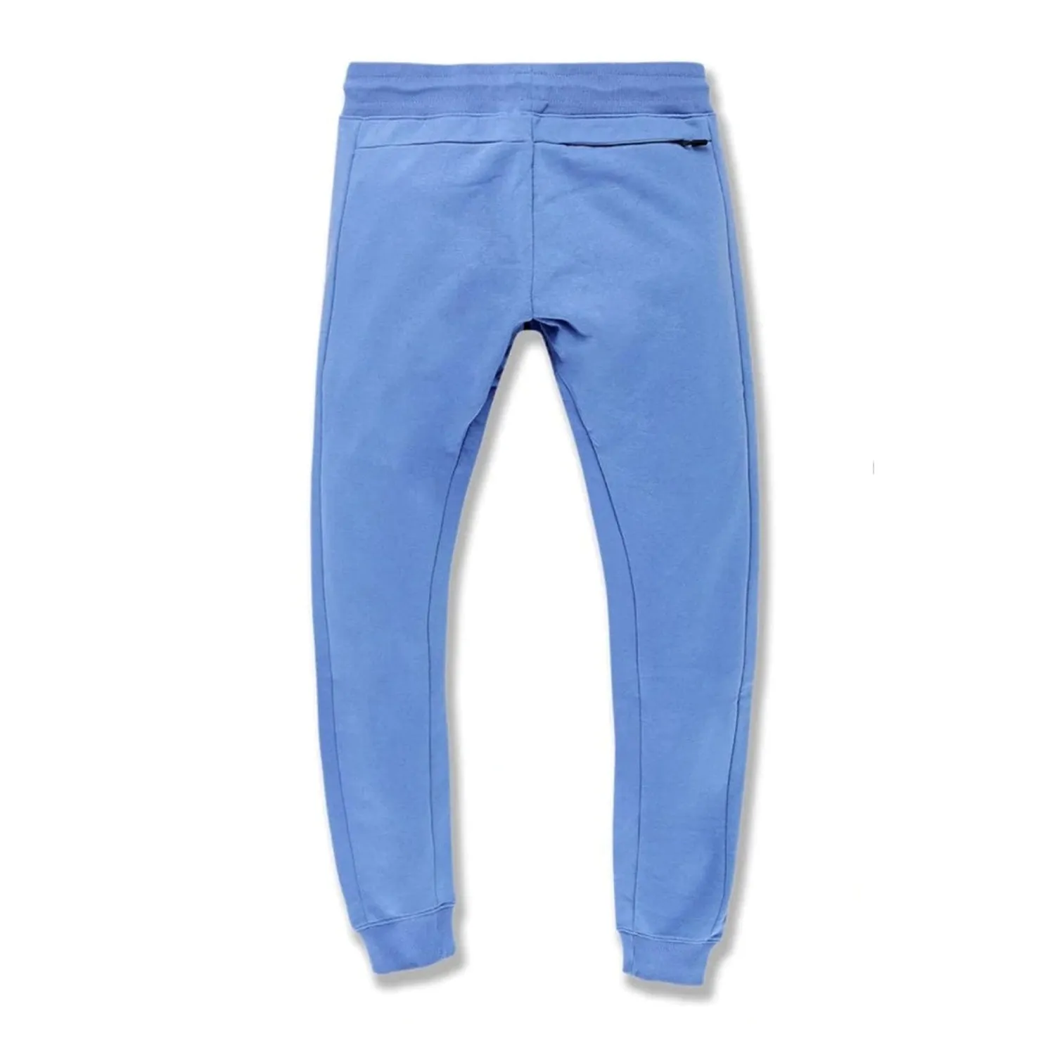 Jordan Craig Men's Uptown Modern Basic Fleece Jogger Sweatpants Slate Blue