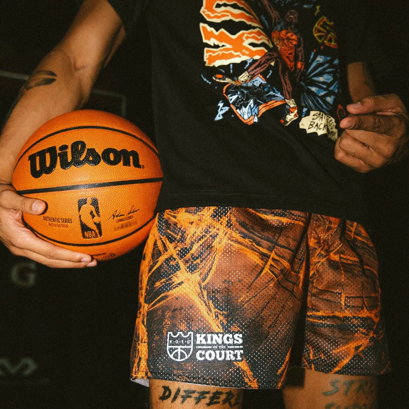 KOTC "Shattered Backboard" / "Bulls City Edition" Mesh Shorts