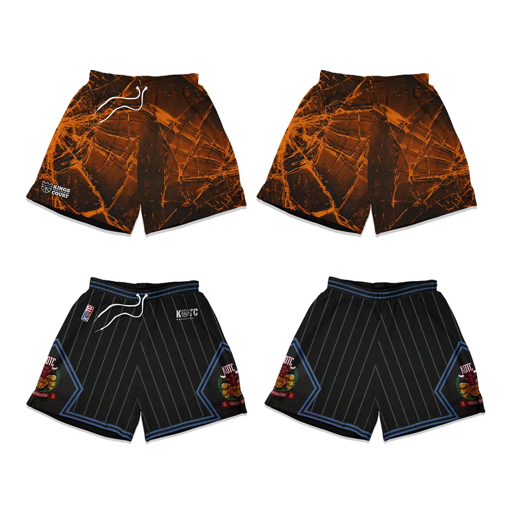 KOTC "Shattered Backboard" / "Bulls City Edition" Mesh Shorts