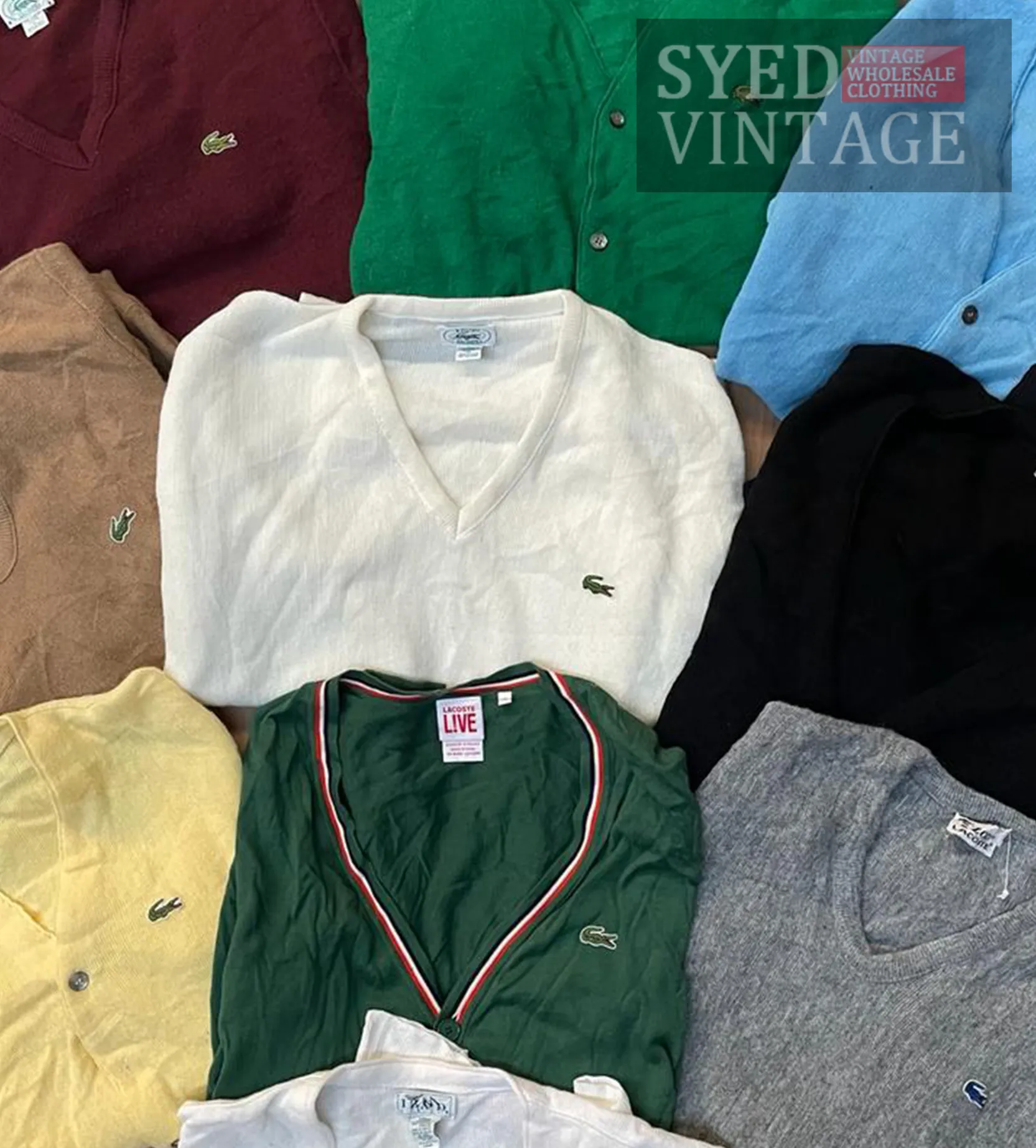 Lacoste Sweaters Mix -PRE BOOK FOR MARCH 2025