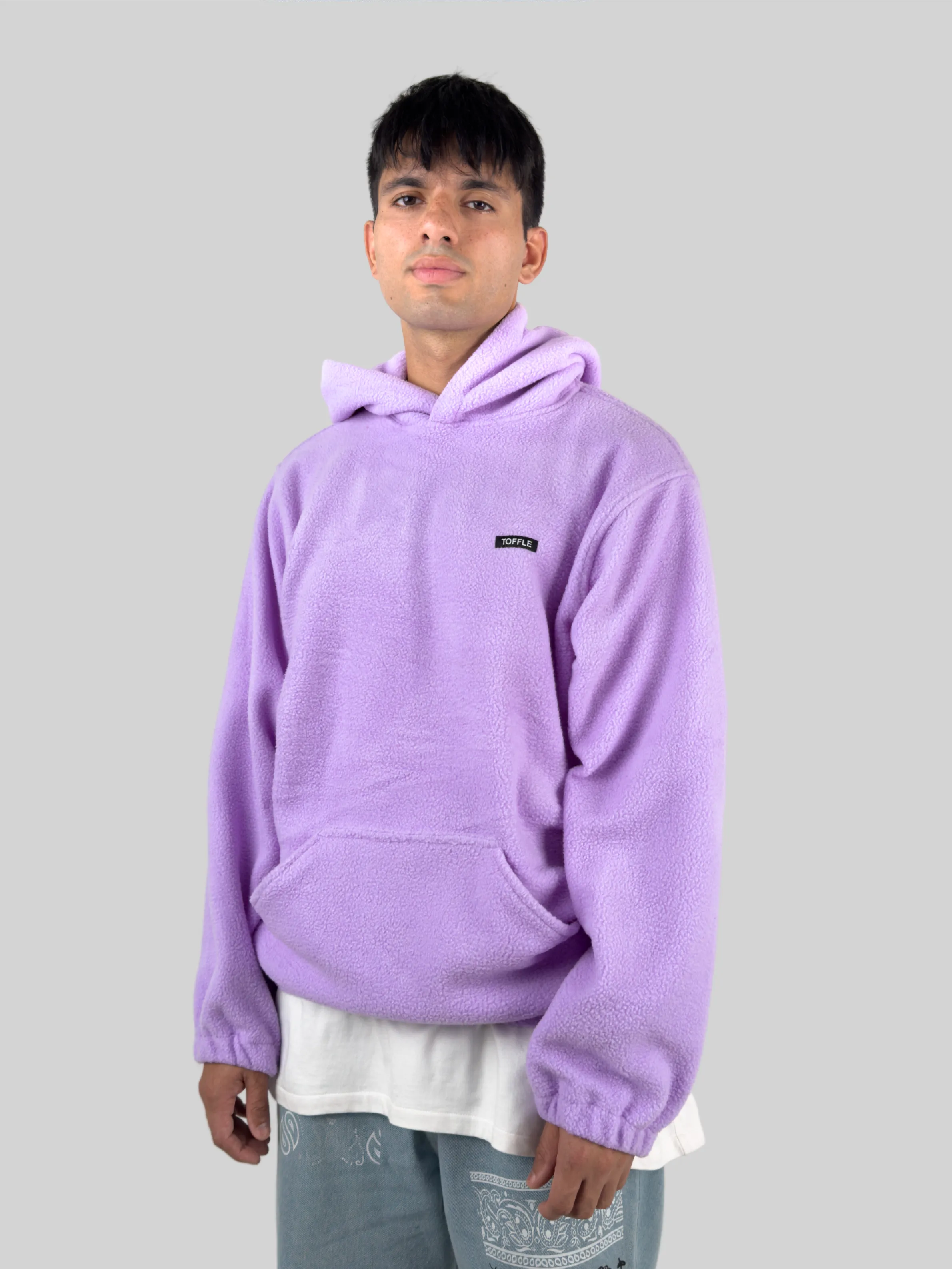 Lavender Polar Fleece Hoodie