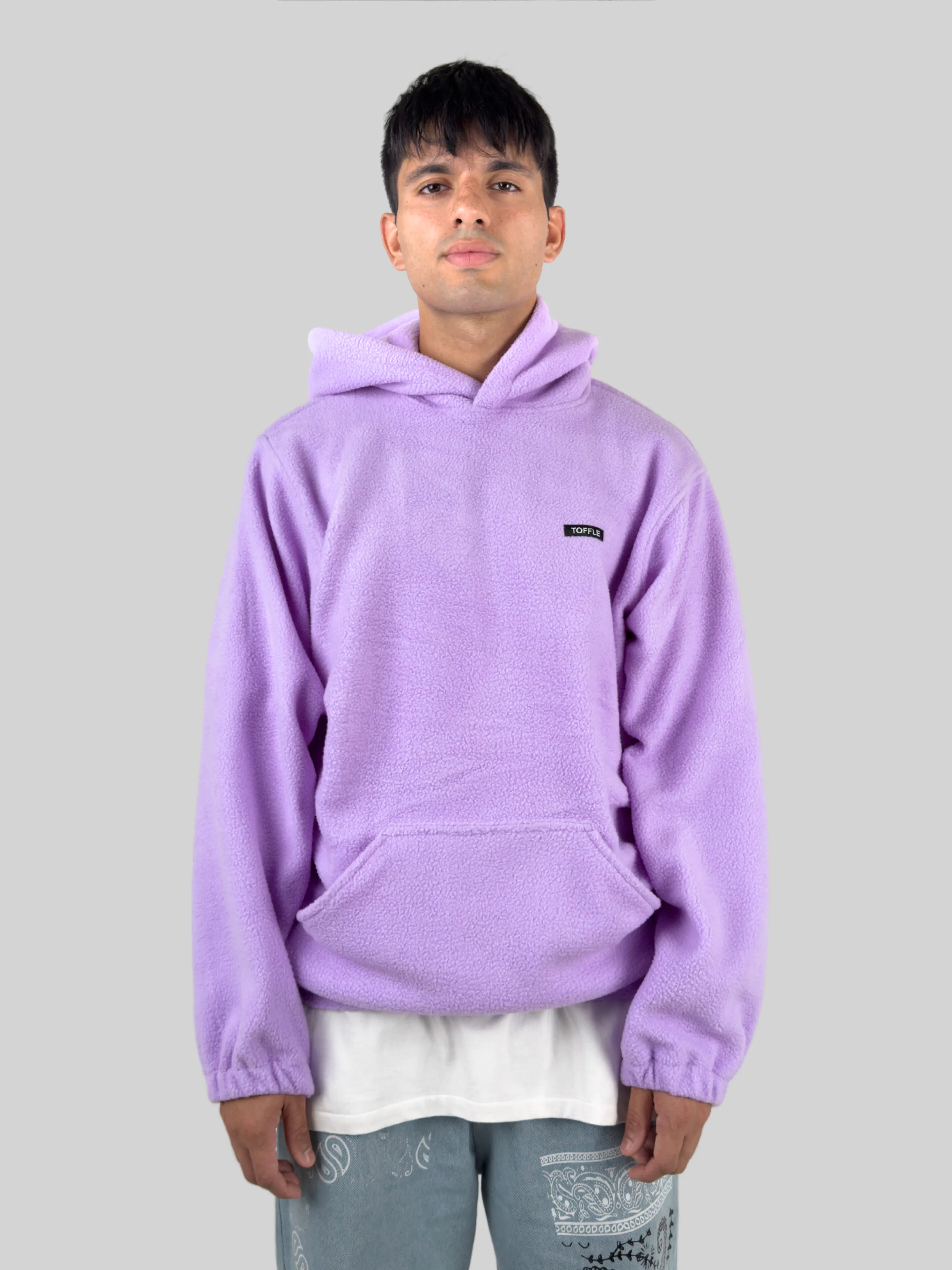 Lavender Polar Fleece Hoodie