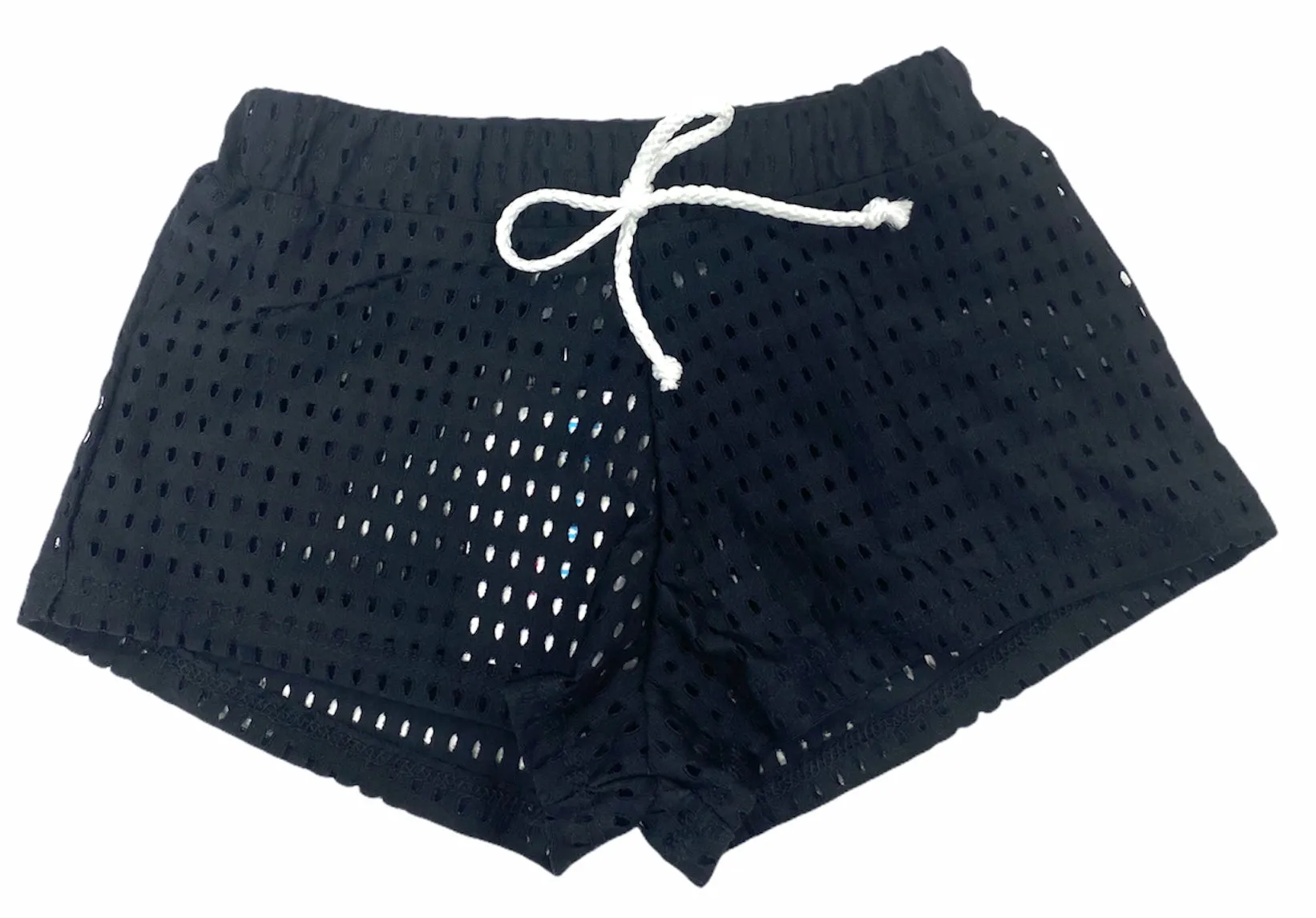 Les Tout Petits Girls Coverup Mesh Shorts FINAL SALE