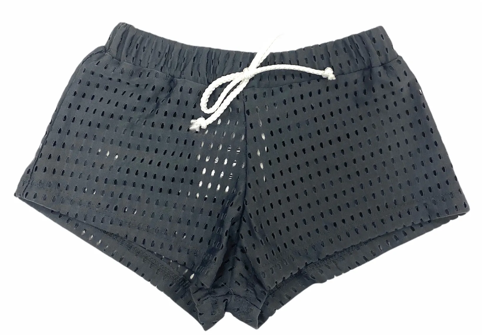 Les Tout Petits Girls Coverup Mesh Shorts FINAL SALE