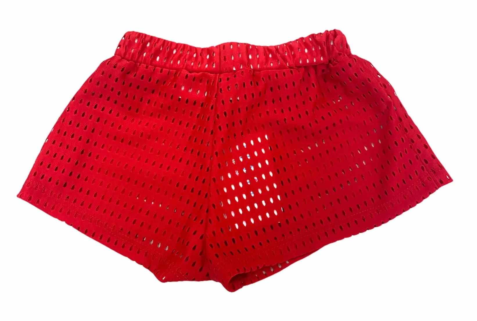 Les Tout Petits Girls Coverup Mesh Shorts FINAL SALE