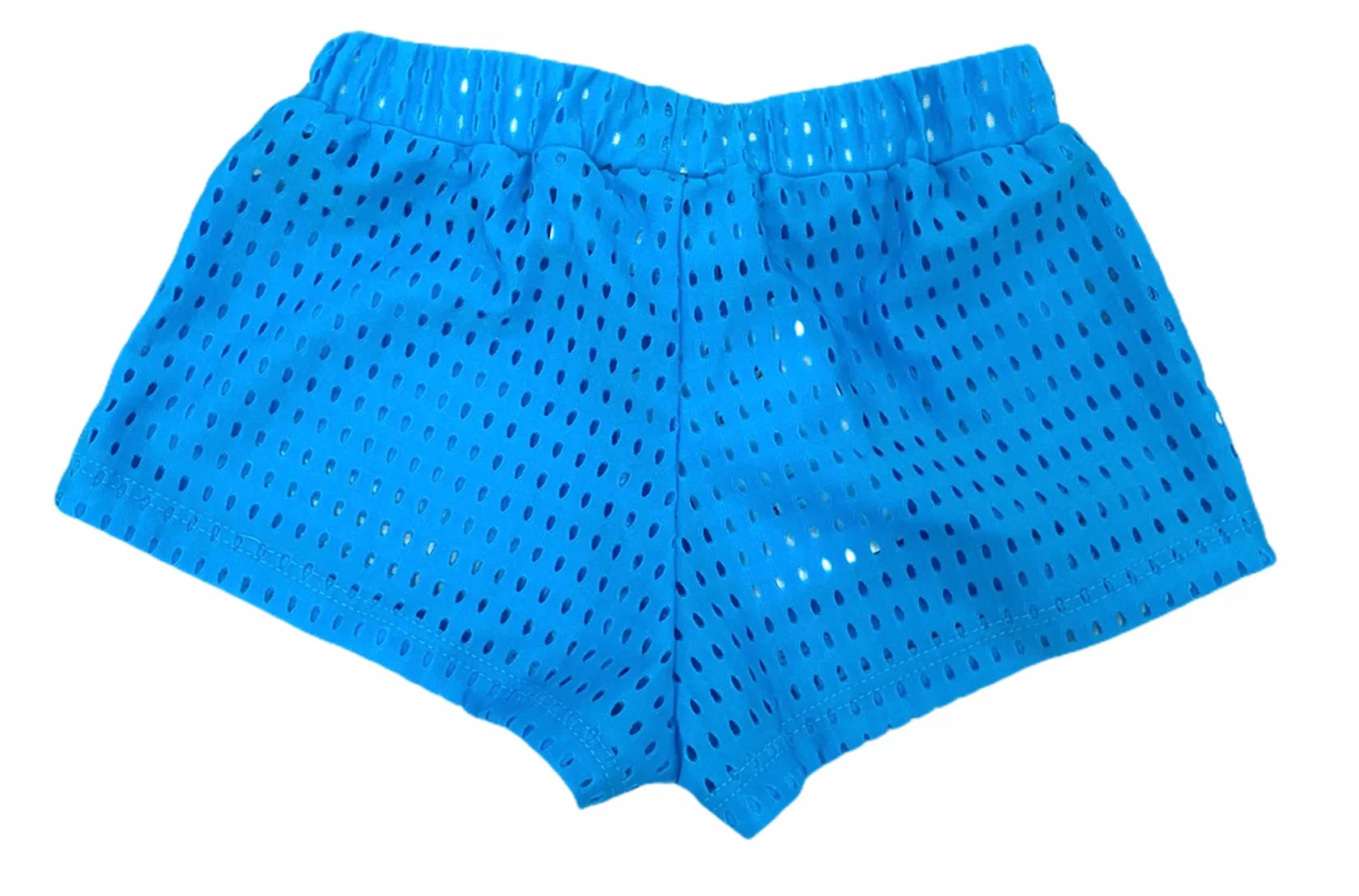 Les Tout Petits Girls Coverup Mesh Shorts FINAL SALE