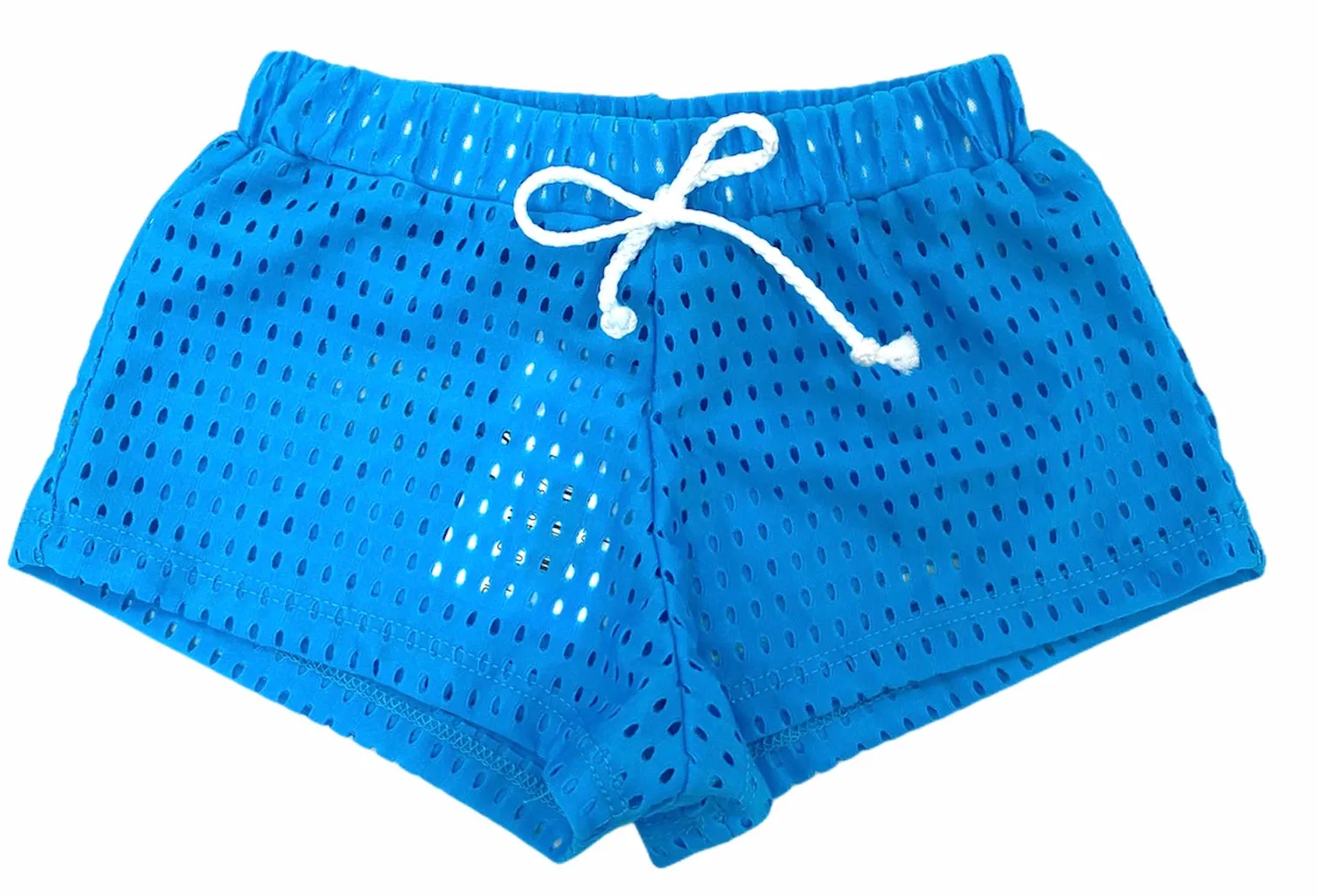 Les Tout Petits Girls Coverup Mesh Shorts FINAL SALE