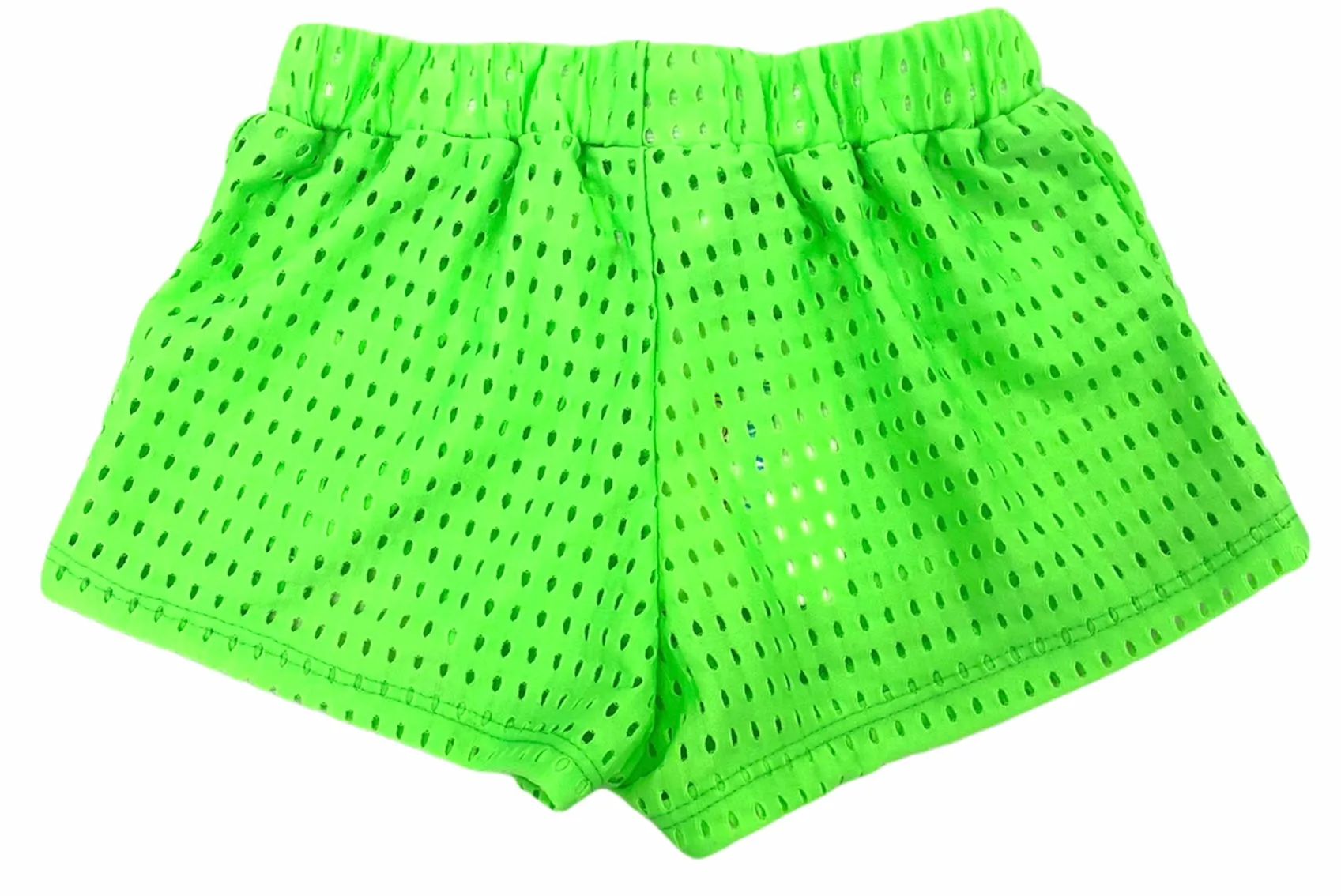 Les Tout Petits Girls Coverup Mesh Shorts FINAL SALE