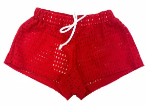 Les Tout Petits Girls Coverup Mesh Shorts FINAL SALE