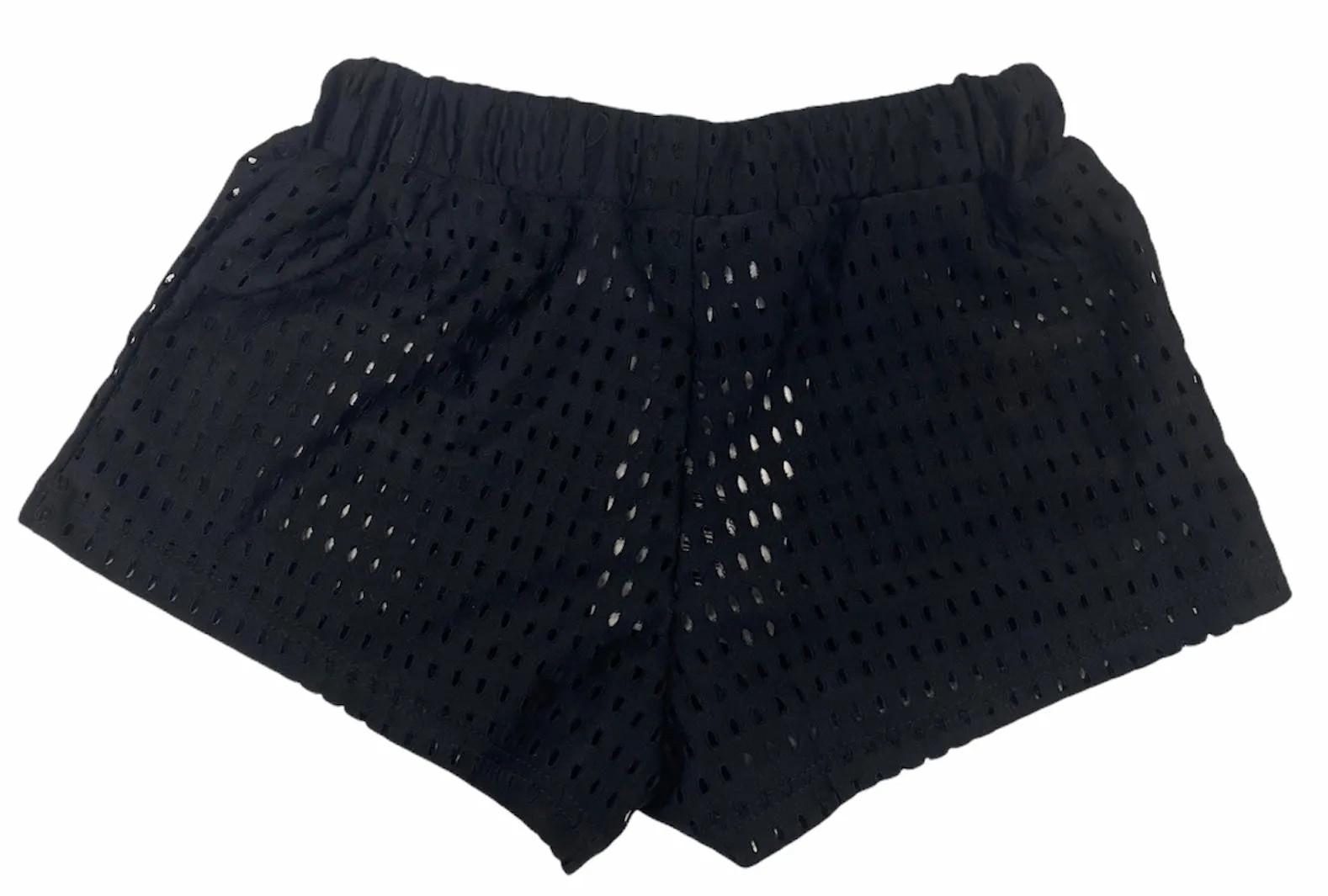 Les Tout Petits Girls Coverup Mesh Shorts FINAL SALE