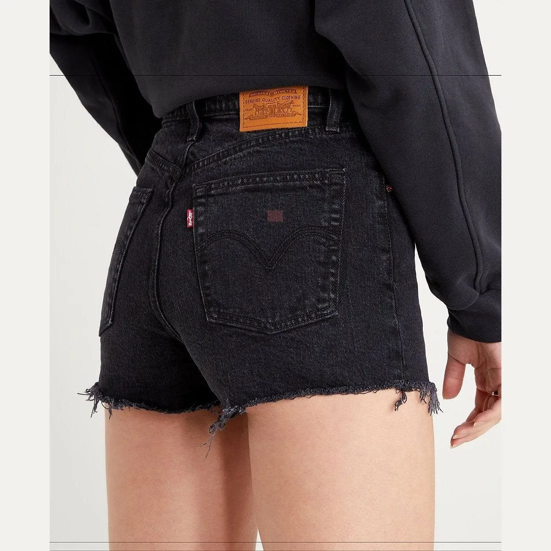 Levi's - Ribcage Shorts ~ Black Lake