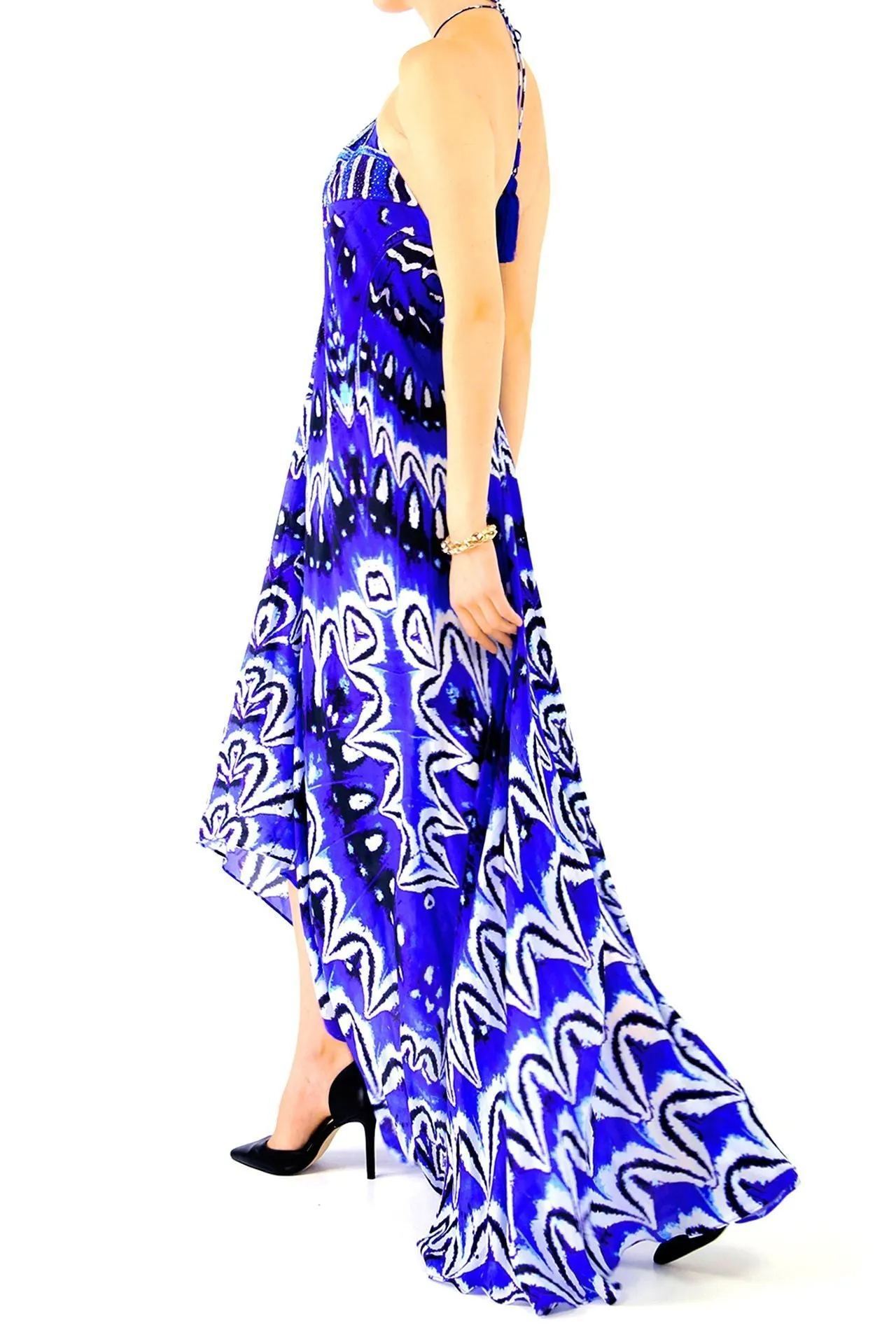 Long Summer Dresses Blue