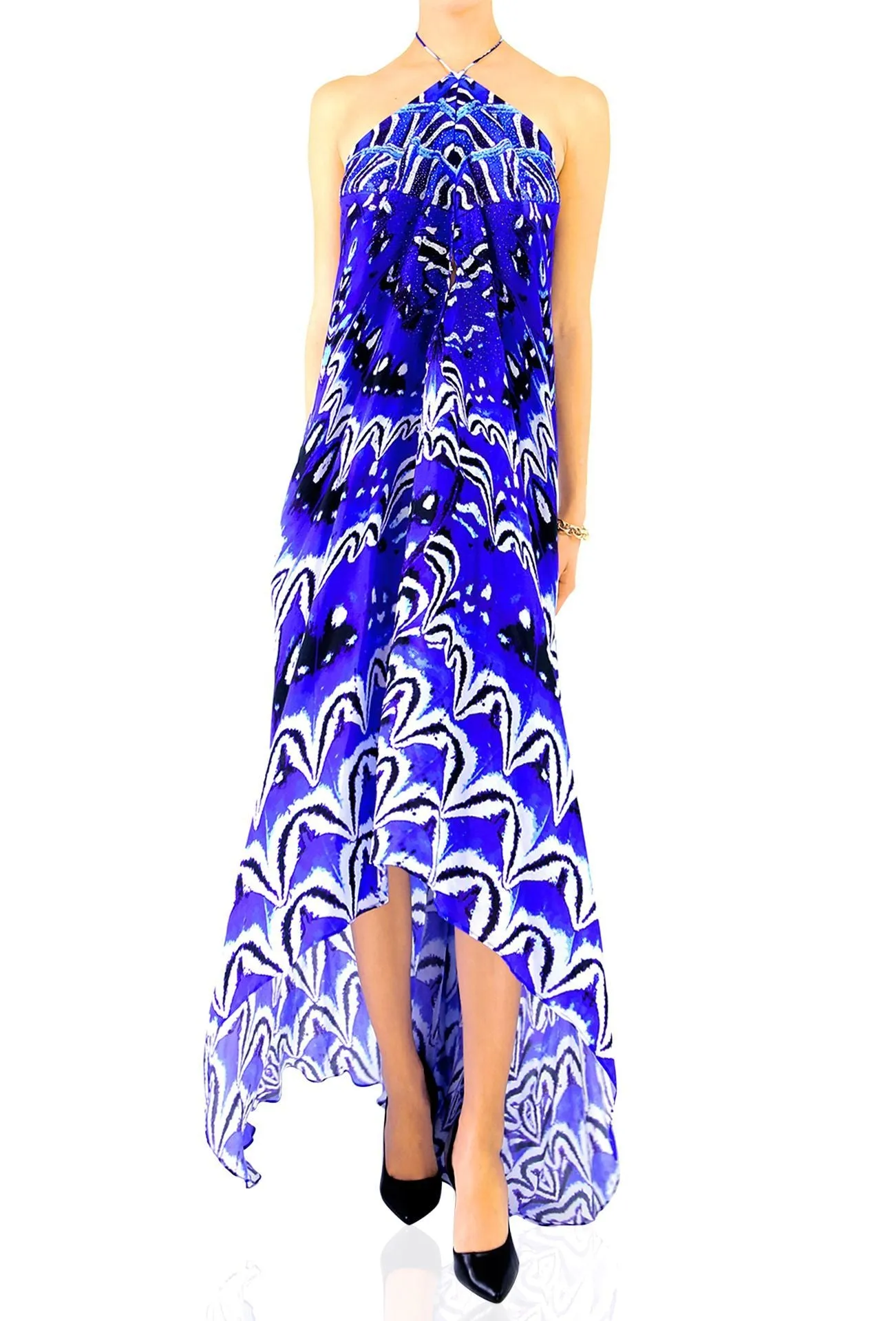 Long Summer Dresses Blue