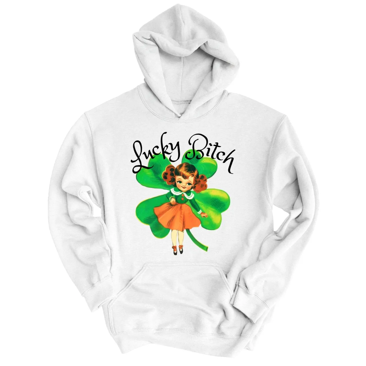 Lucky Bitch Hoodie