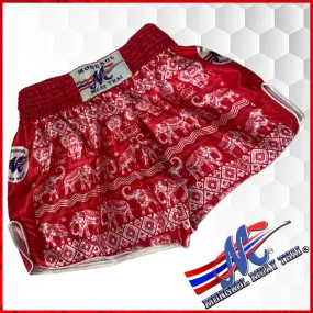 Mongkol Thai Elephant shorts RED New