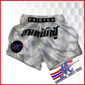 Mongkol Thai shorts Fairtex-Mongkol Logo Yod Nak Sue NEW