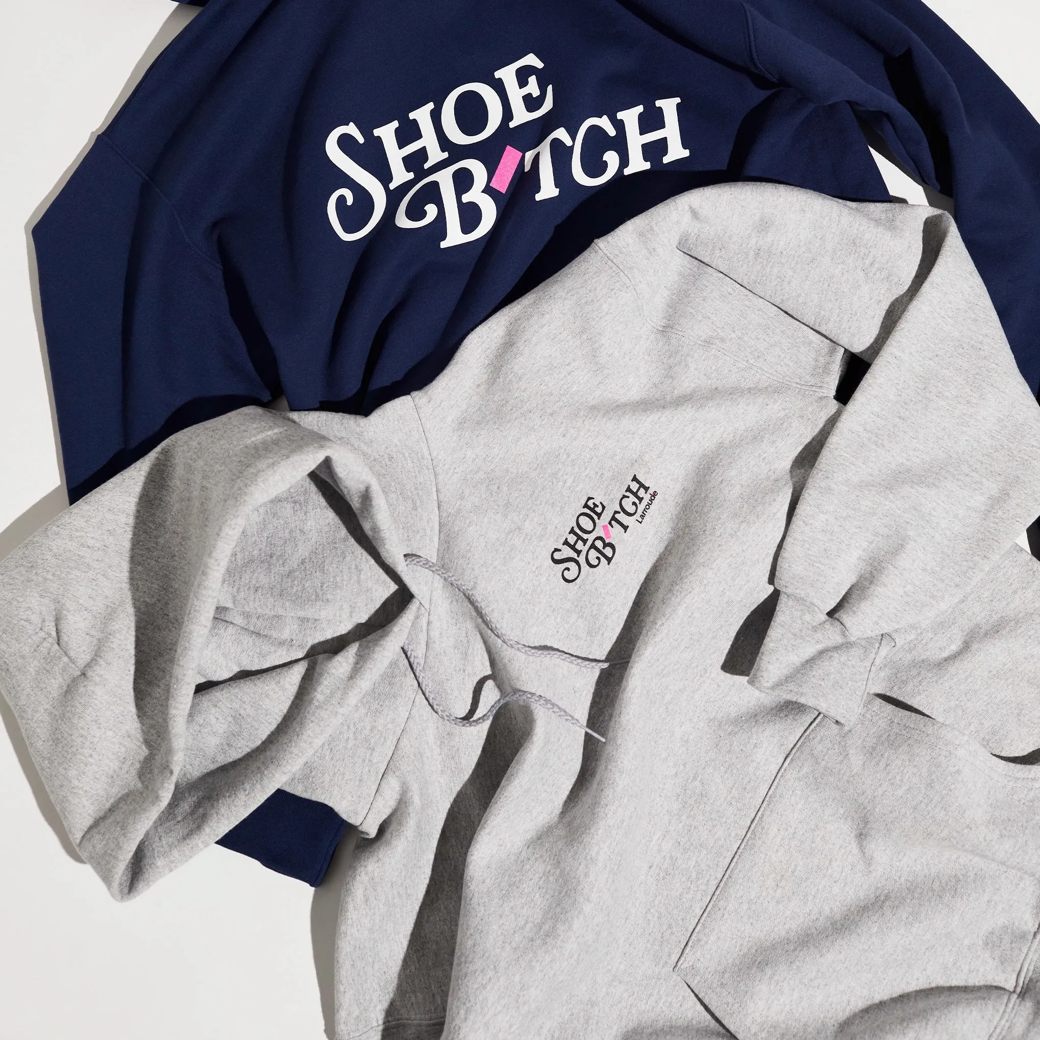 Shoe B´tch Hoodie In Grey