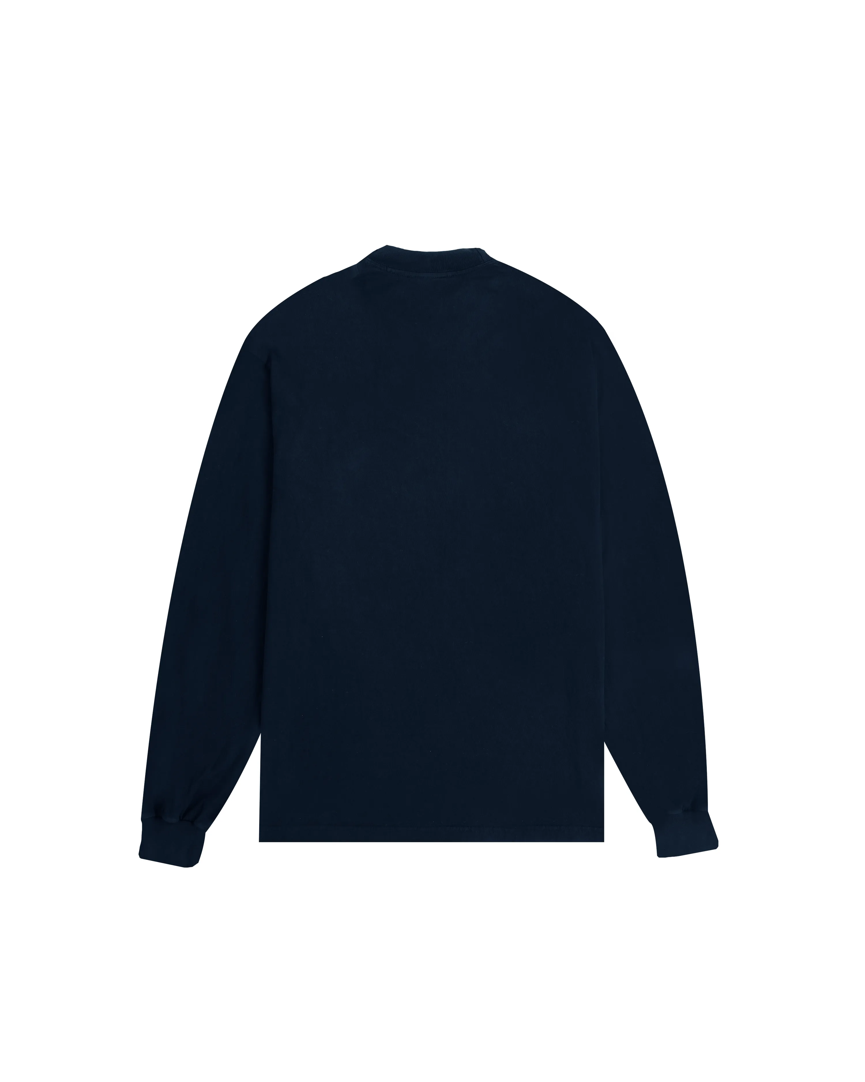 Simple L/S T-shirt - Navy