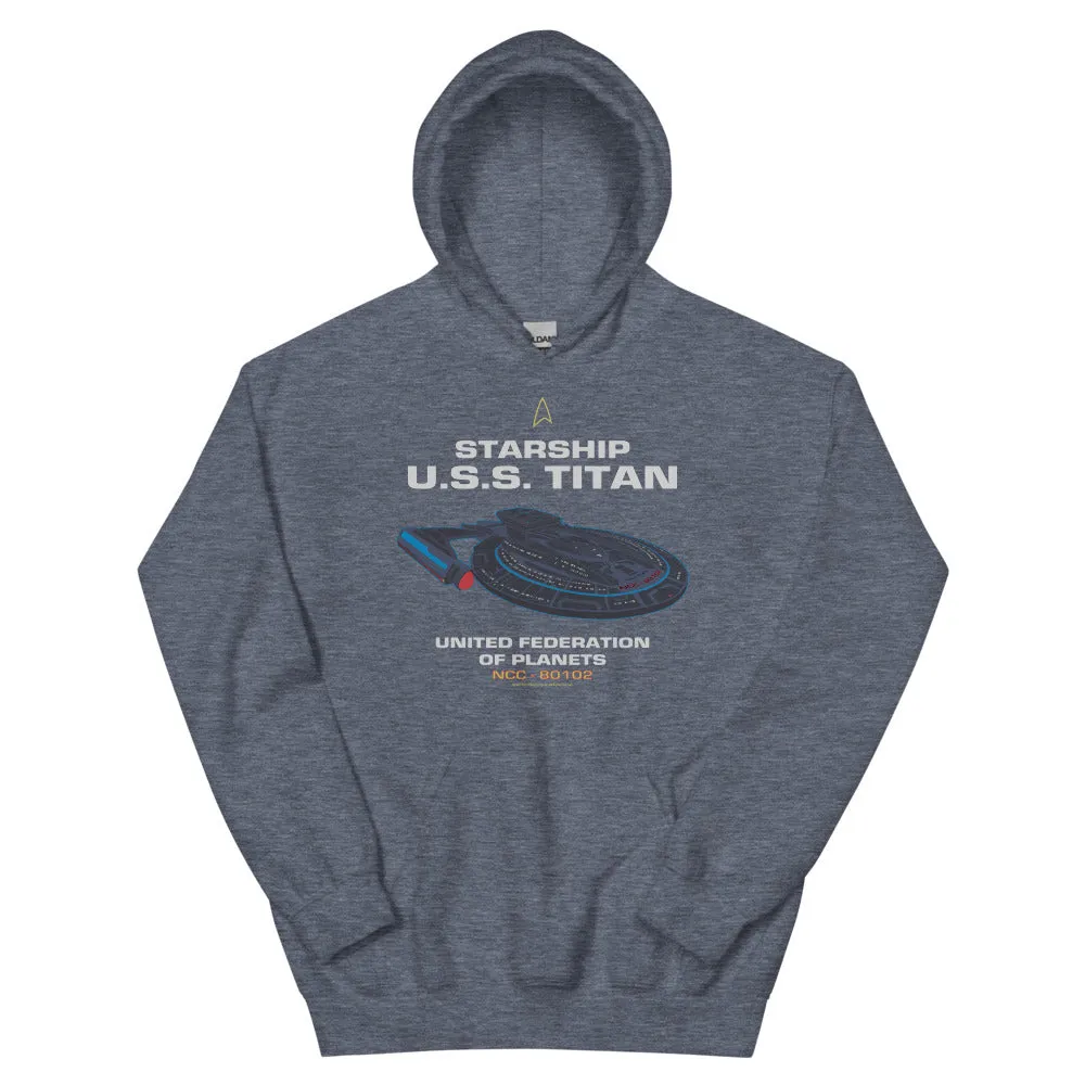 Star Trek: Lower Decks U.S.S. Titan Hoodie