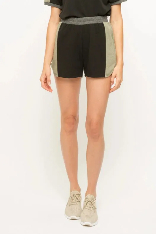 Terry Shorts Black Mix