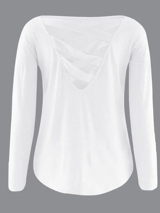 Wholesale Long Sleeve Round Neck T-Shirts