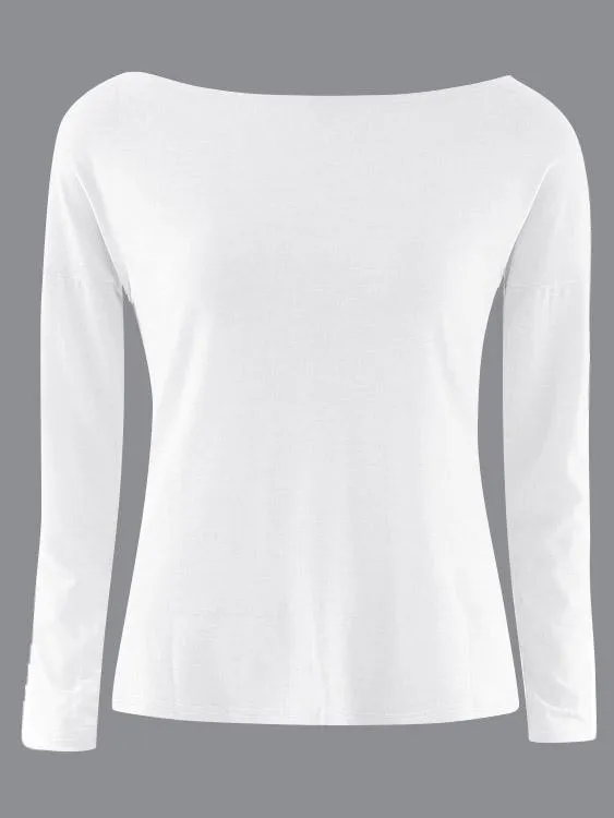 Wholesale Long Sleeve Round Neck T-Shirts