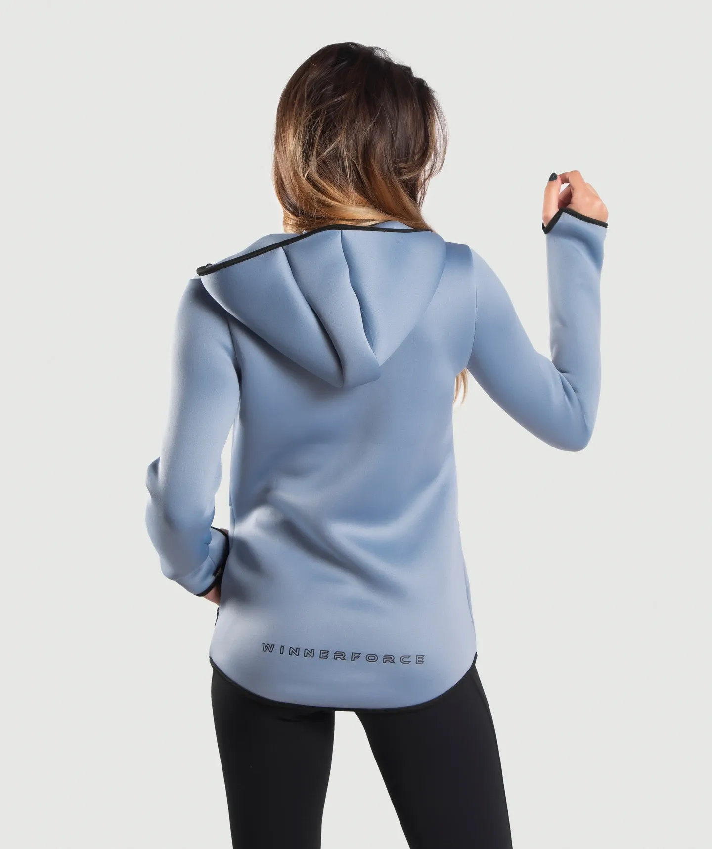 Winnerforce Women Marshmallow Hoodie Sky