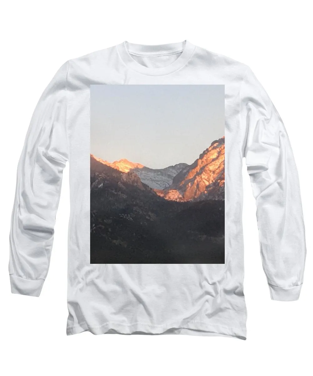 Winter Magic Hour Crestone - Long Sleeve T-Shirt