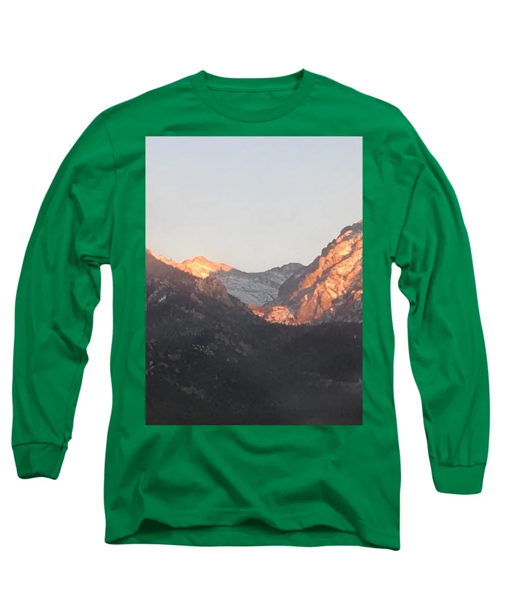 Winter Magic Hour Crestone - Long Sleeve T-Shirt