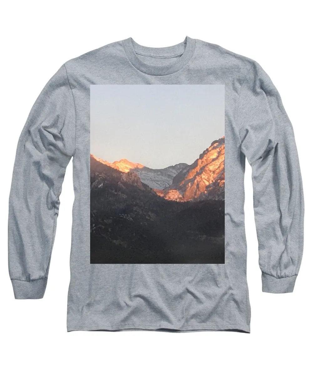 Winter Magic Hour Crestone - Long Sleeve T-Shirt