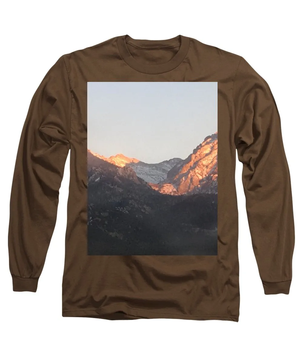 Winter Magic Hour Crestone - Long Sleeve T-Shirt