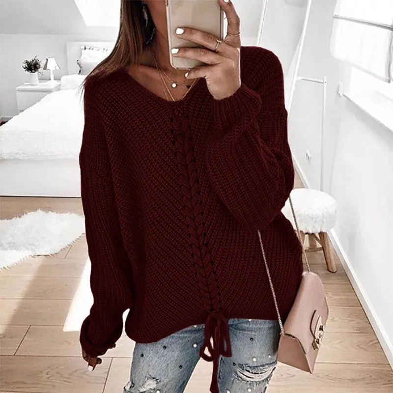 Women's Loose Knit Top