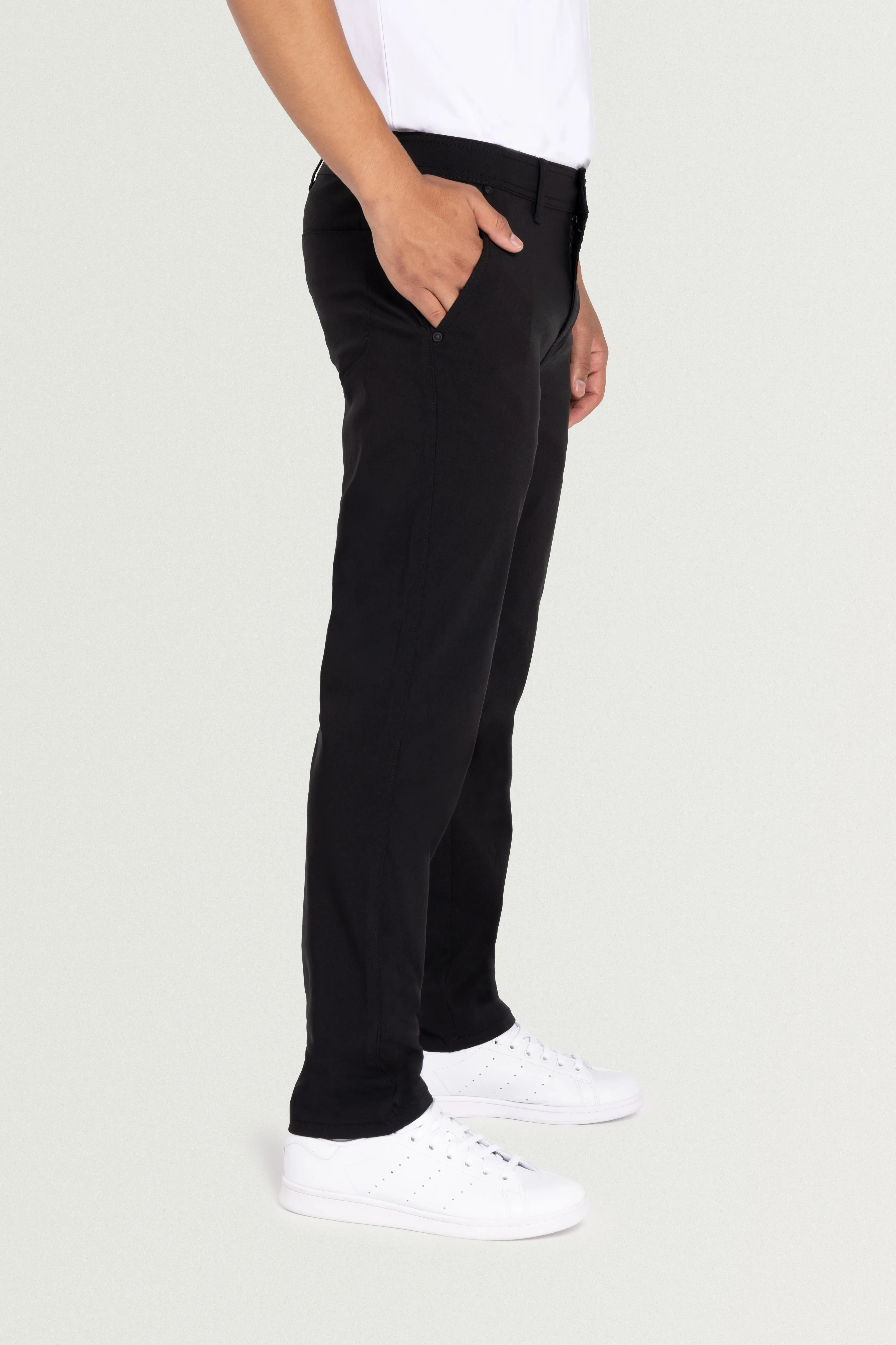 X RAY Men's Stretch Golf Pants Quick Dry Lightweight Casual Nylon Pants with Pockets